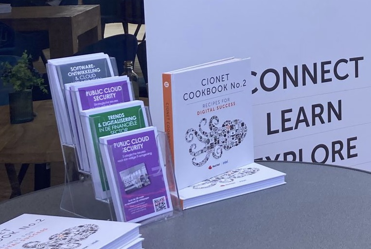 Vandaag zijn we aanwezig bij een event van onze partner CIONET met als thema "Public Innovation" , over de laatste ontwikkelingen en innovaties binnen de Rijksoverheid. Voldoende stof voor een goed gesprek!