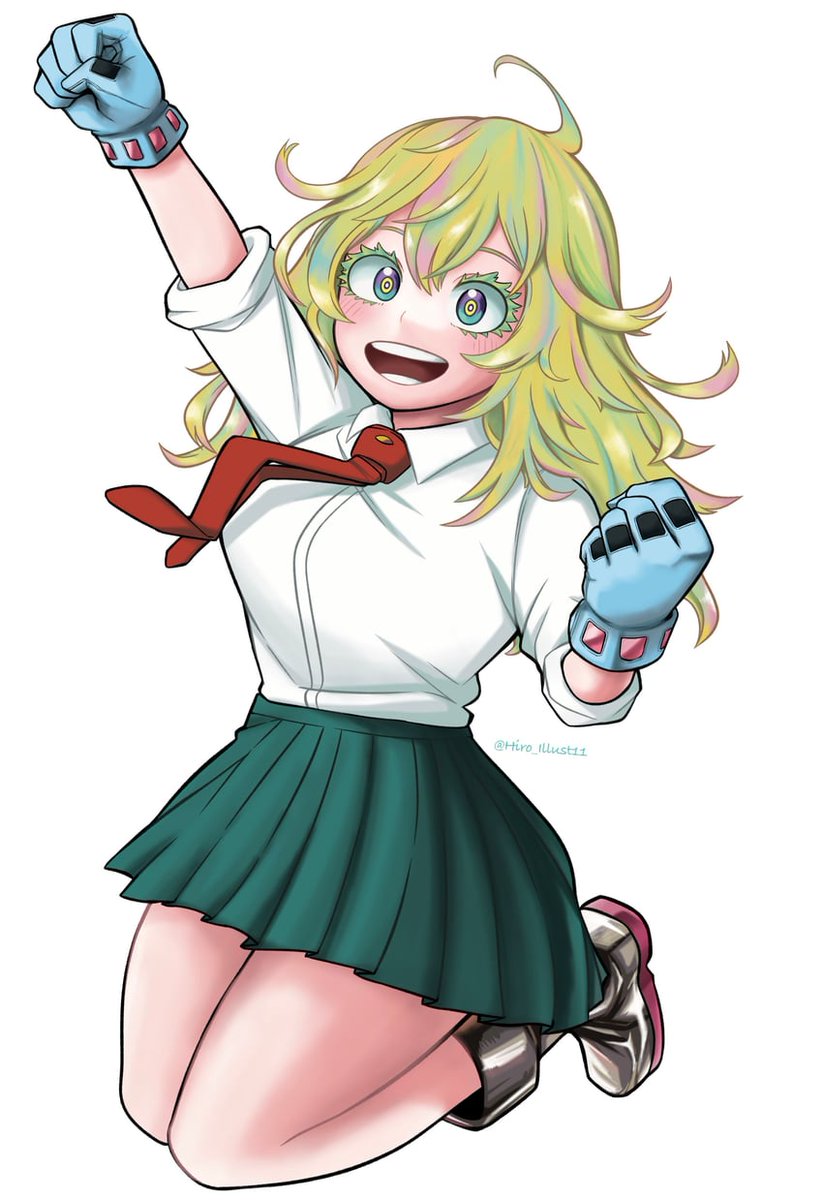 "WOOOO!!"

She pumped her fists into the air and jumped, excited and peppy! (Happiness gets her visible too♡) But who's going to tell her she forgot her panties!-

Not you, the pervert who can clearly see what she's missing, right?