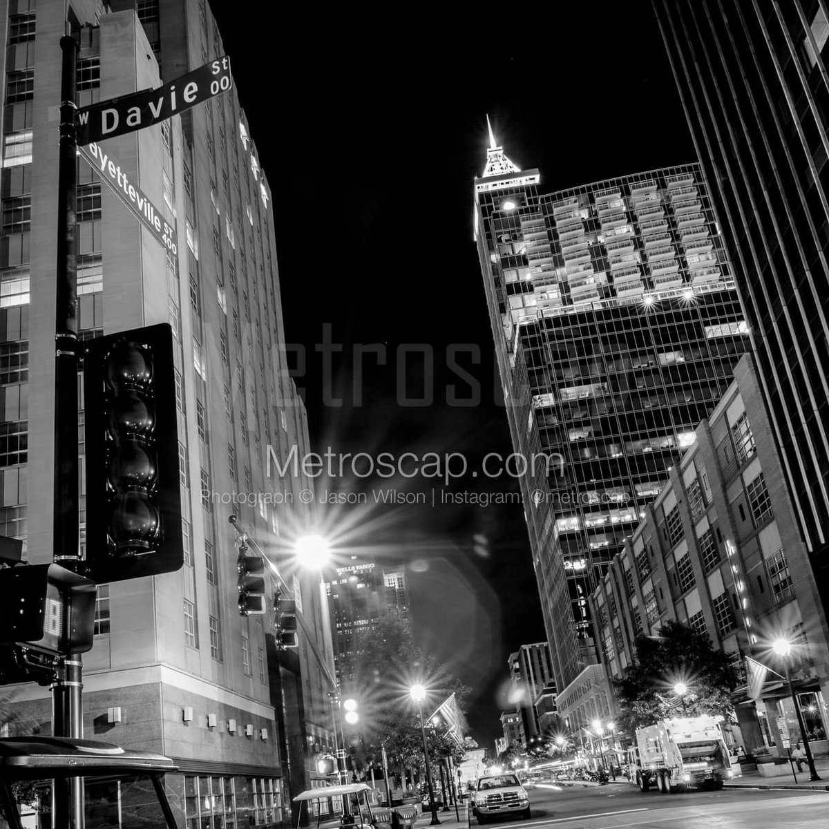 Raleigh images Black & White: Davie and Fayetteville in Downtown Raleigh #raleigh #raleighnc #downtownraleigh #visitraleigh #northcarolina #nc #BlackWhite | metroscap.com/downtown-ralei…