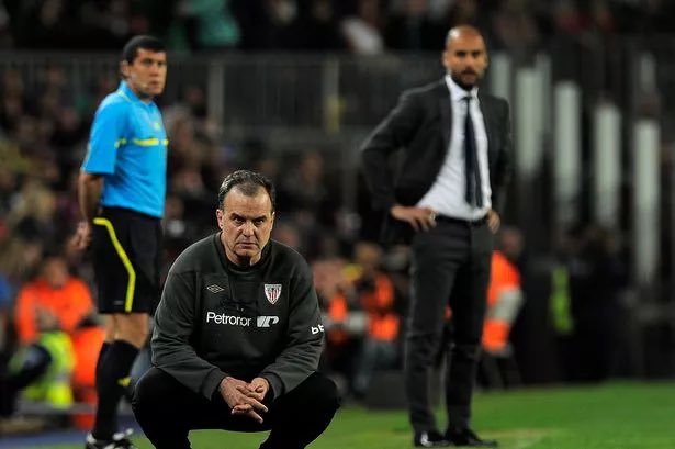How Marcelo Bielsa inspired Pep Guardiola on road into management. Pep Guardiola has labelled him as the best in the world. Zidane went to study it when he trained for Marseille. Simeone and Pochettino have him as their great teacher and influence. Every player he coaches speaks