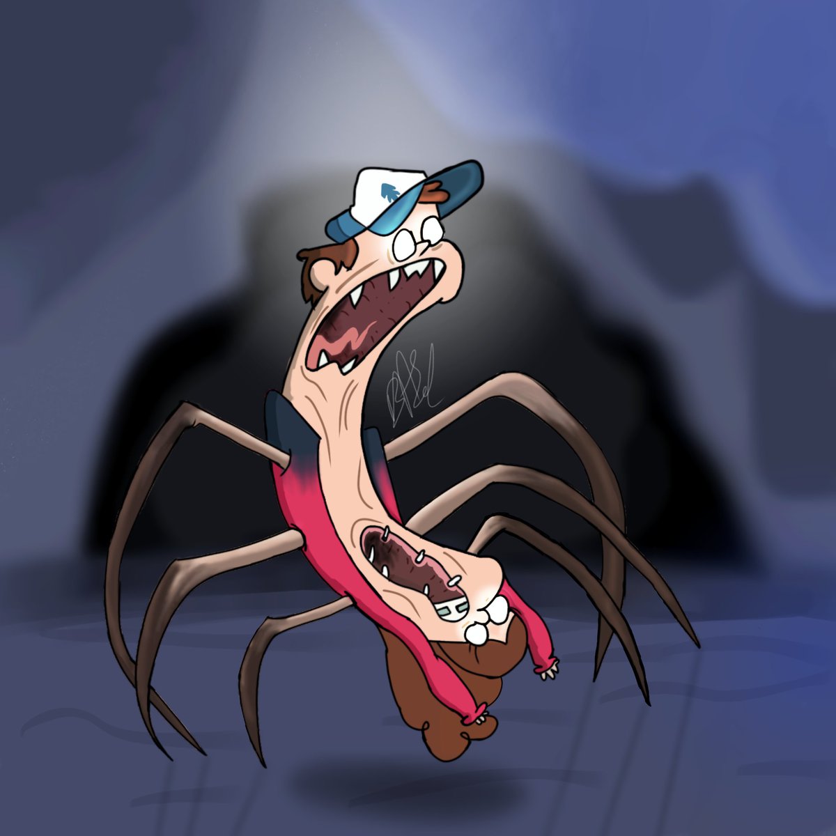 hagras69's tweet photo. (the shape shifter monster from gravity falls)

#digitalart #art #gravityfalls #monster #tiktoklongs #explore #fyp #fypシ https://t.co/G0yliM1G61