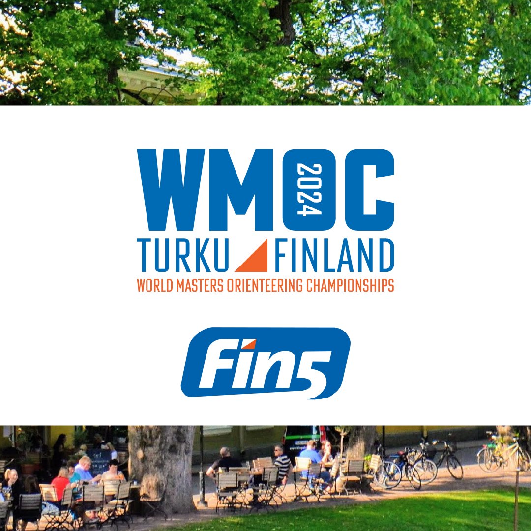 Wmoc2024's tweet photo. Welcome to the World Masters Orienteering Championships (WMOC) and Fin5 public race 2-9 August 2024 in Turku, Sauvo and Rymättylä!

More information on our website https://t.co/6N661cGRiG.

#orienteering #suunnistus #wmoc2024 #fin5 @SuunnistusSSL  @TuSTurku  @PaimionRasti https://t.co/xBi7weG5MK