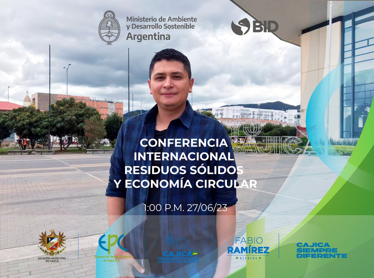 Oscar Nicolás Echeverry, Subdirector de Aseo de la EPC de Cajicá, ofrecerá una ponencia titulada "Economía Circular y Recicladores de Oficio: Valorización de Orgánicos, un Aliado Clave para la Reducción de Metano y Acción Climática. Experiencia Cajicá".
youtube.com/live/gy02Tg4Us…