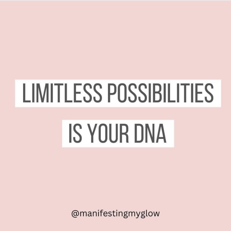 Limitless Possibilities IS your DNA!!!!! Don’t forget this and step into your power 🙂

Head to; manifestmyglow.com 

#manifest #innerknowing #manifestation