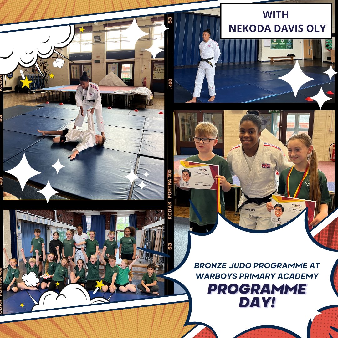 The Mintridge Foundation (@mintridgefdn) on Twitter photo "Judo is completely different from anything you have ever tried before."
<a href="/nekodadavis_57/">Nekoda Davis OLY</a> had an amazing day with the students at <a href="/PrimaryWarboys/">Warboys Primary Academy</a> for our Bronze #Judo Programme.
The students pushed themselves outside of their comfort zones today!
#SportingRoleModel #Inspire "Judo is completely different from anything you have ever tried before."
<a href="/nekodadavis_57/">Nekoda Davis OLY</a> had an amazing day with the students at <a href="/PrimaryWarboys/">Warboys Primary Academy</a> for our Bronze #Judo Programme.
The students pushed themselves outside of their comfort zones today!
#SportingRoleModel #Inspire