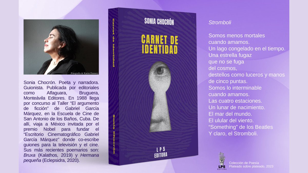 Un poema incluido en el reciente libro de nuestra querida @soniachocron #poesia #poesiavenezolana #actual