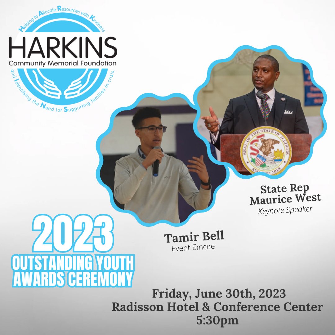 I'm honored to be the emcee for the 2023 Outstanding Youth Awards Ceremony this Friday along side the one and only @staterepwest who will share an inspiring Keynote speech🔥