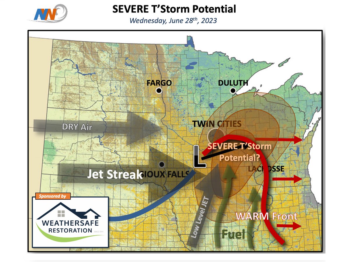 Minnesota Weather on Twitter "Can you believe this? Here is the 2nd potential SEVERE weather