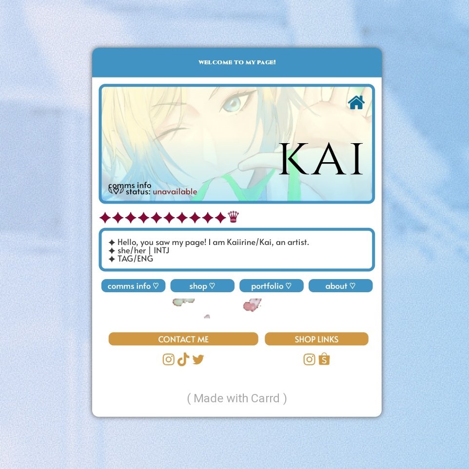 kaiiirine's tweet photo. Hiii I'm looking for #artmoots leaning towards #artph #artwt #anitwt #bllk #bluelock #genshin #hsr | I also now have a carrd page! 

link: https://t.co/wktmREwwfR - I'll put my interests and byf by tomorrow or the next day >< let's be art mutuaallss https://t.co/YTzrKq3jor
