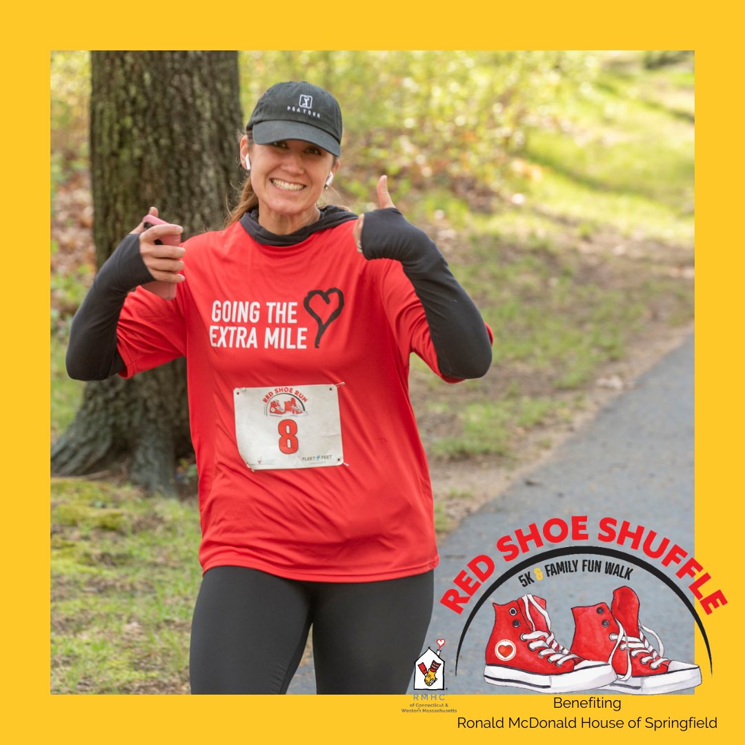 Registration is open for our 5th Annual Red Shoe Shuffle 5K & Family Fun Walk! Join us on September 9 and help us go the extra mile for RMH families! Visit our website for more, ow.ly/Kc0z50OYbtR.

#KeepingFamiliesClose #RunforRMHSpringfield