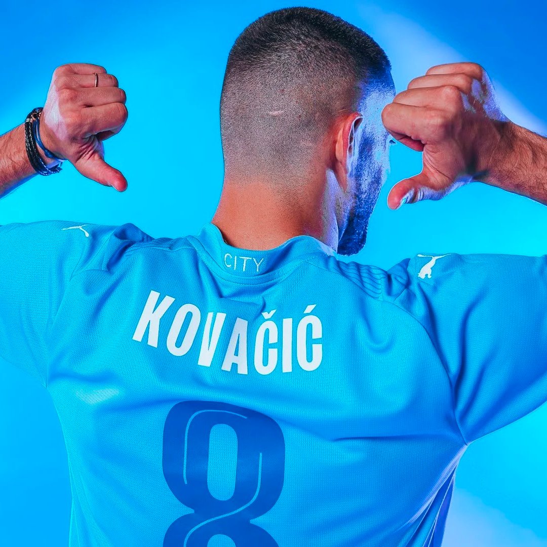 Official: Mateo Kovačić is #ManCity's new #️⃣8️⃣.