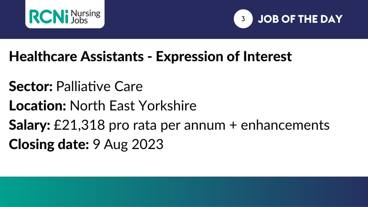 Do you want to make a real difference? Marie Curie are looking for Healthcare Assistants in North East and Yorkshire. Register your interest here: ow.ly/QWtg50OSzFQ #HealthcareAssistant #YorkshireJobs