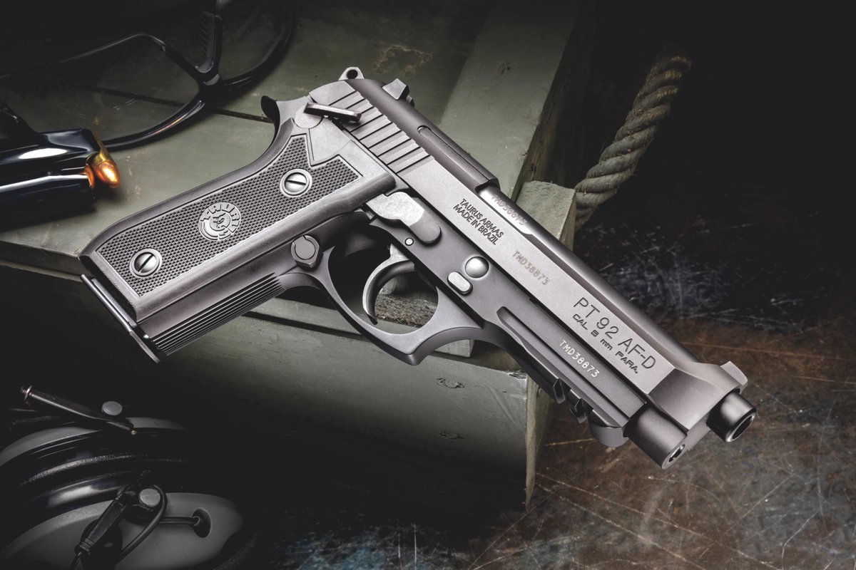 TaurusUSA's tweet image. The classic Taurus® 92 is a smooth, full-size (DA/SA) hammer-fired operator.  

#TaurusUSA #Taurus92
