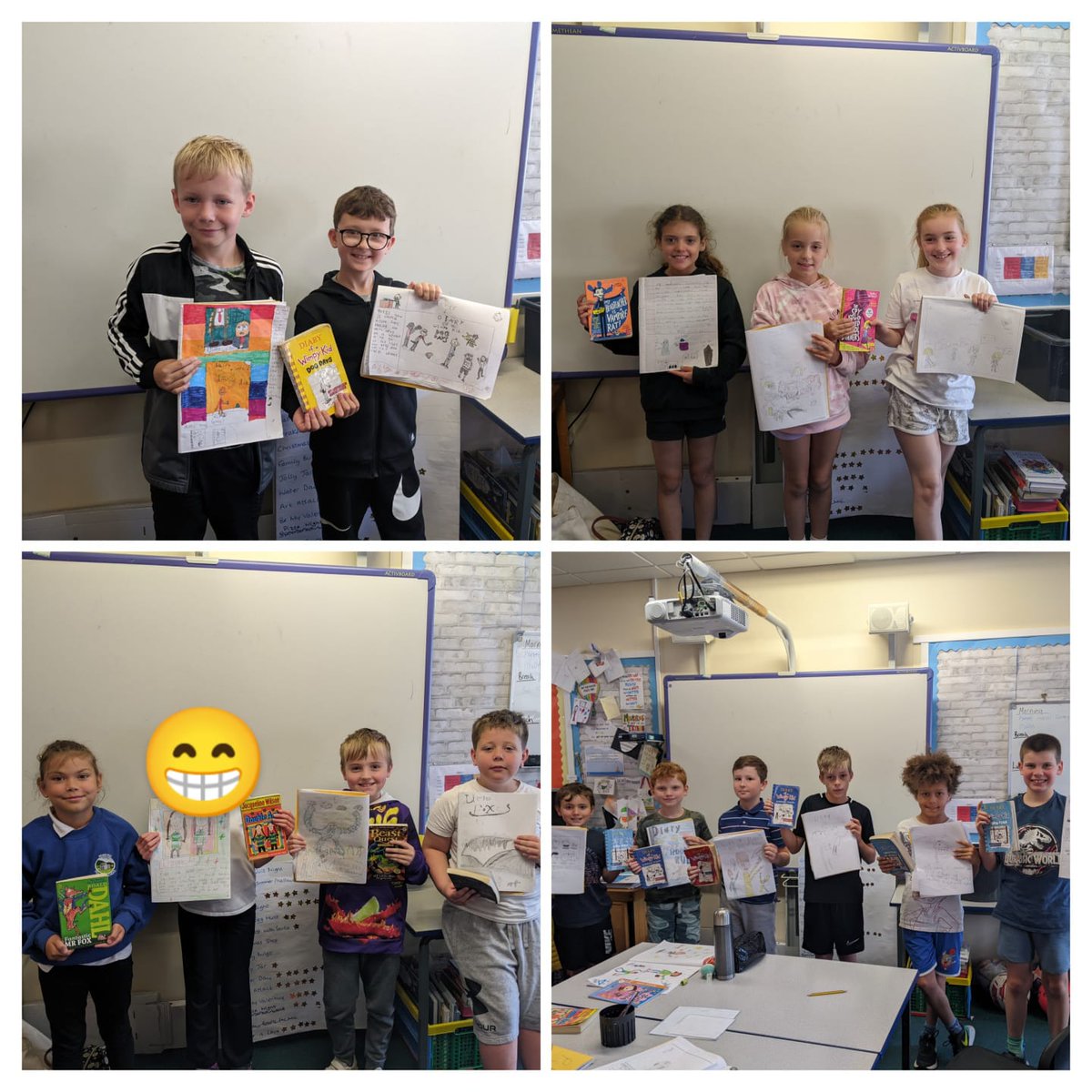 P5F did a book project this term. They chose a book to read. Then they prepared and shared a presentation with the class. We had some great work and some good recommendations 📚😁