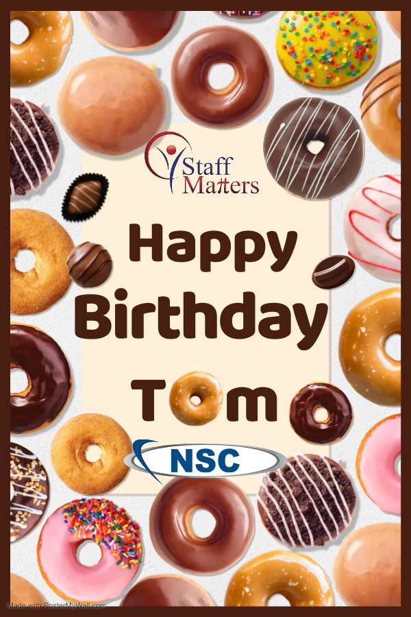 StaffMattersInc's tweet photo. #HappyBirthday Tom!
#HBD https://t.co/aE0KE2qsVe