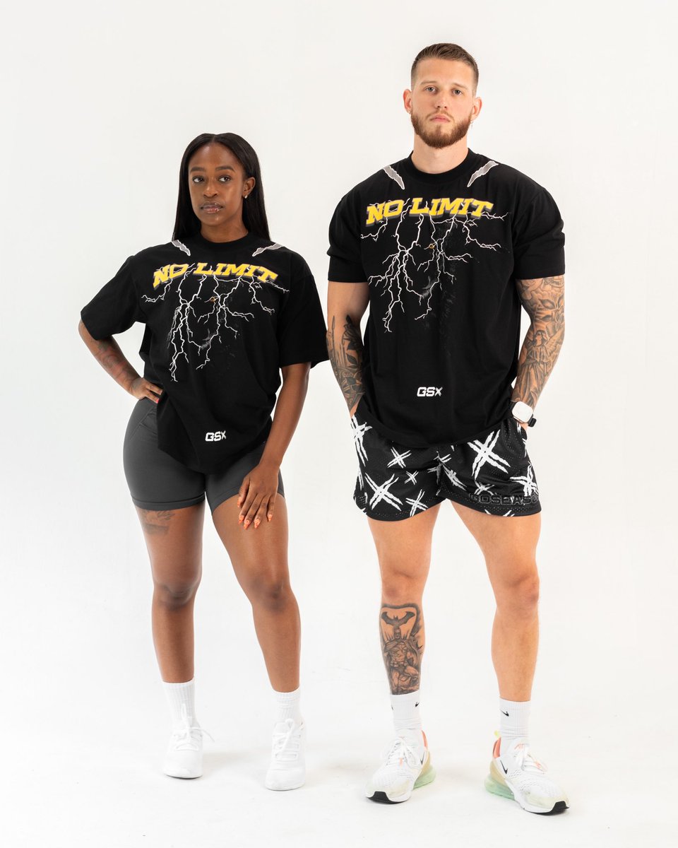 goseason_'s tweet photo. Gear up for limitless style!  Our no limit tees are on their way from preorders and are now in stock and ready to ship. Mix and match with your favorite Grit Mesh Shorts and our upcoming Prime Collection bottoms dropping this Saturday 🐺 ⚡️
#GoSeason https://t.co/qOUWJvT3c3
