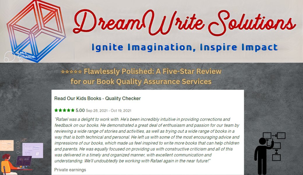 We're thrilled to receive this glowing review for our Book Quality Assurance Services! Our team works tirelessly to ensure every book is flawlessly polished and ready to captivate readers. #BookQualityAssurance #FlawlesslyPolished #BookLovers #BookishServices #LiteraryExcellence