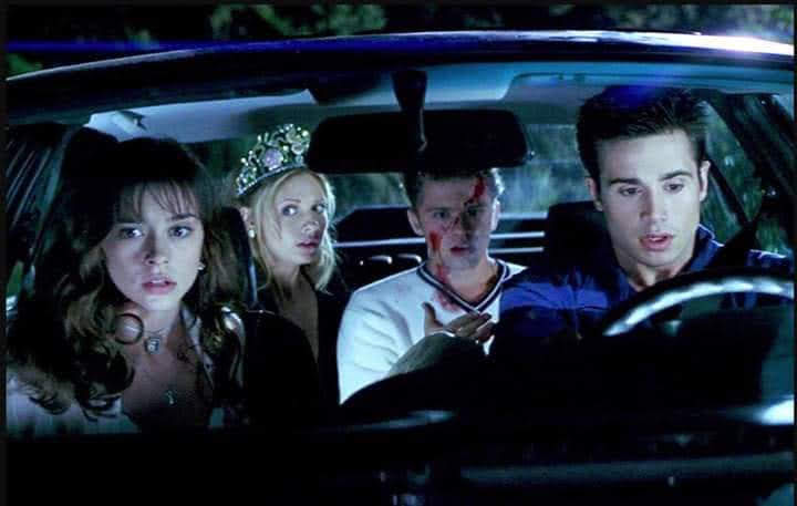 Remember this weekend to buckle up @TheReal_Jlh @SarahMGellar @RyanPhillippe #FreddiePrinzeJr #IKnowWhatYouDidLastSummer #4thofjuly2023 #CrockerQueen @netflix @SonyPictures