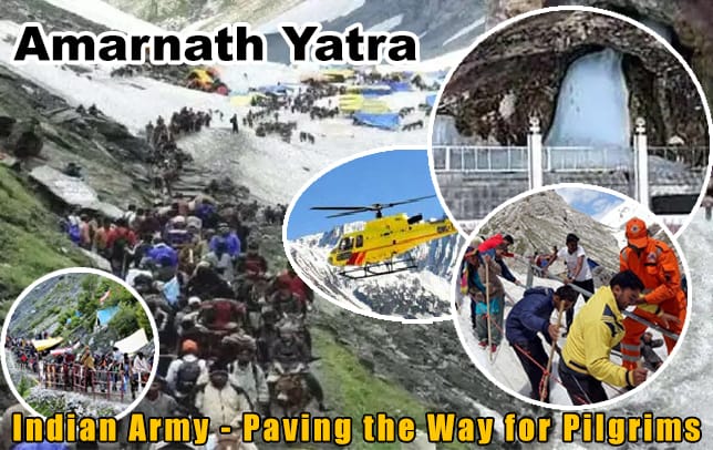 Excited to witness the spiritual fervor of thousands of pilgrims embarking on the holy #AmarnathYatra2023. The atmosphere is filled with anticipation and devotion.