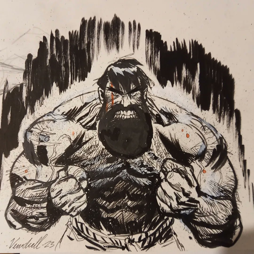 Angriest Man Alive! 
Shirtless Bear-Fighter!