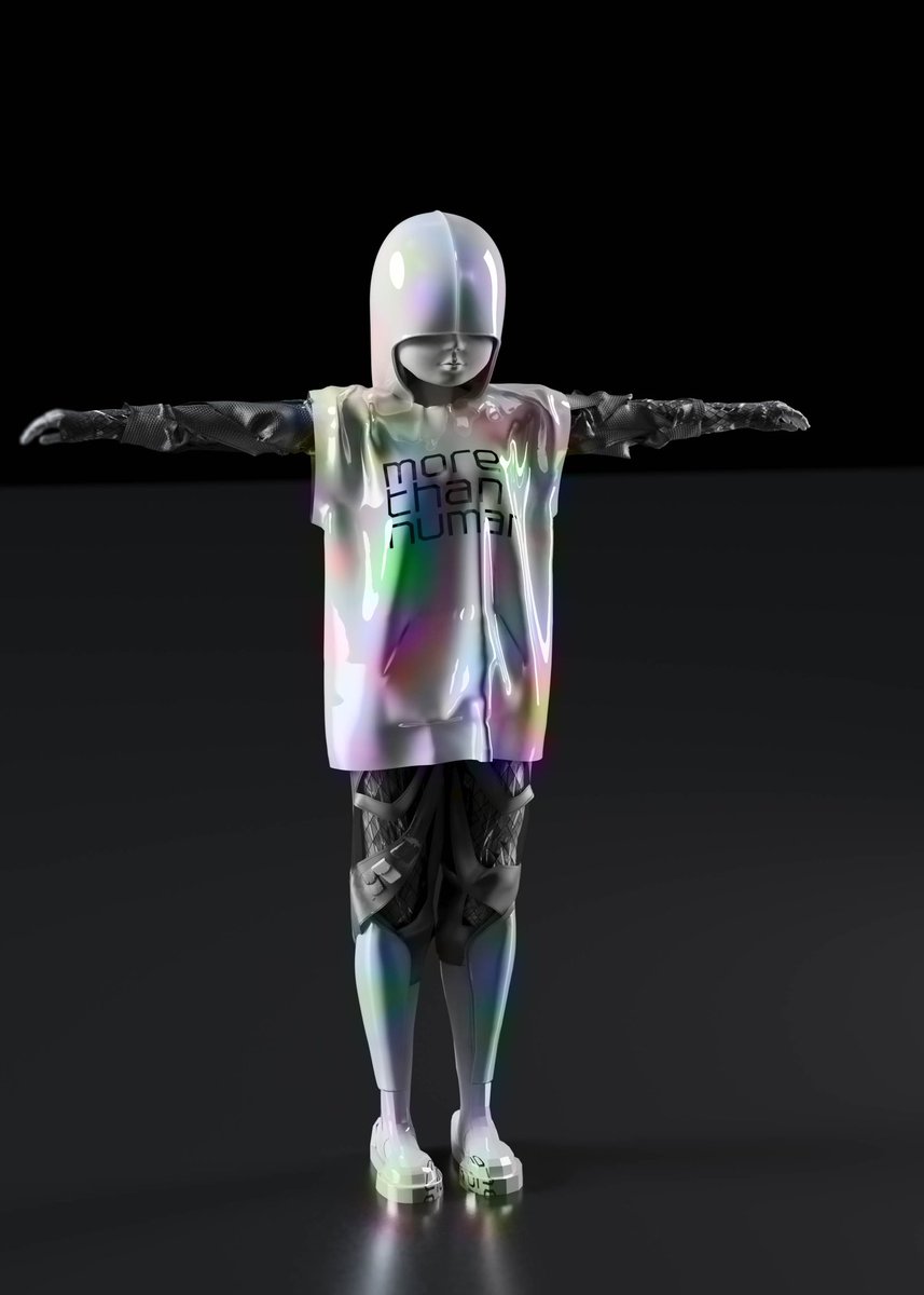 ninzoou's tweet photo. Tapping into an otherworldly spirit 🌀the strongest force: self-belief 💖

Ignite your style spirit today ✨
https://t.co/dP2BUVXMCG

~ 
#MoreThanHuman #DressX #ninzoou #DigitalFashion #FutureofFashion #ARFashion #Nft #Nfts #Web3 #Metaverse https://t.co/irN5QR4fkM