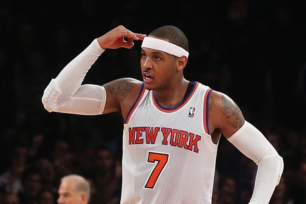 NickAndreATR's tweet photo. Last month the legend @carmeloanthony announced his retirement from the NBA. I wrote on his journey as a New York Knick and how special it was. Tap in! #NBA #NBATwitter #NewYorkForever https://t.co/JZXYVcUXqJ https://t.co/FGqFUWs07w