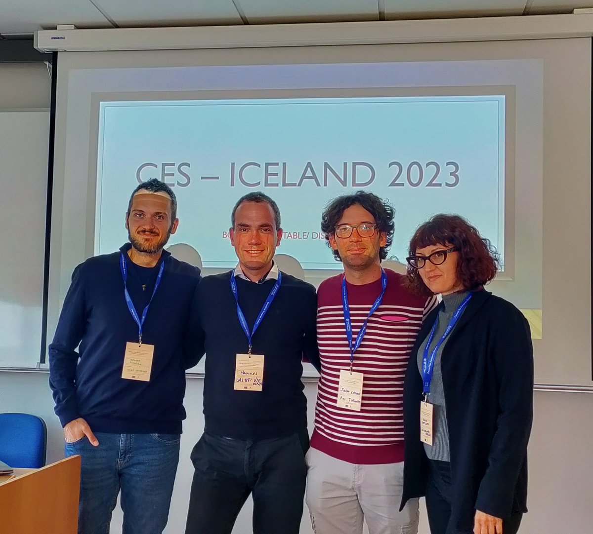 Delighted to be presenting our #politicalrisk book project at the @CES_Europe conference in Reykjavik! With @AndreFumarola @jmcampisi #hannesmeissner