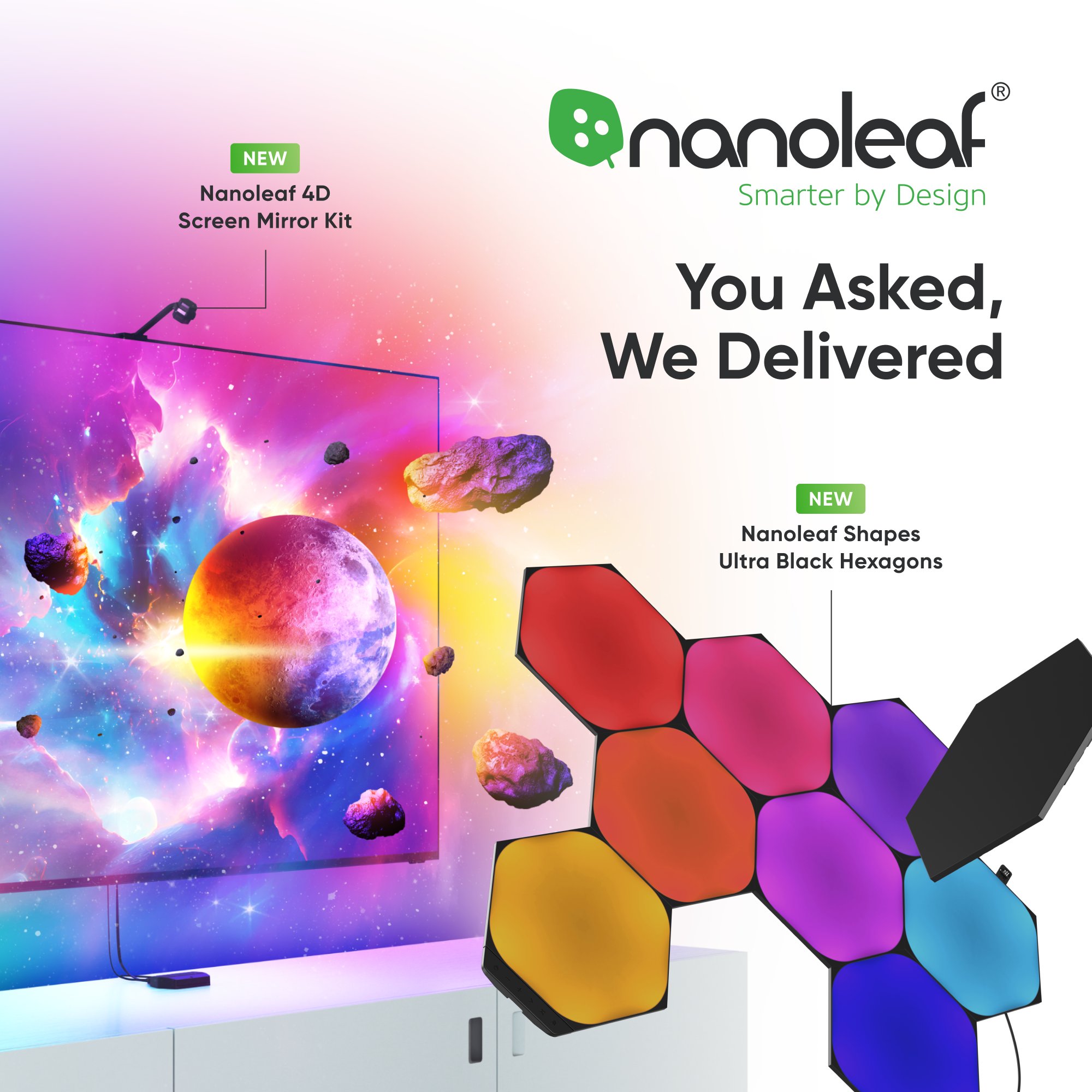 Nanoleaf 4D Screen Mirror kit: details and how to pre-order