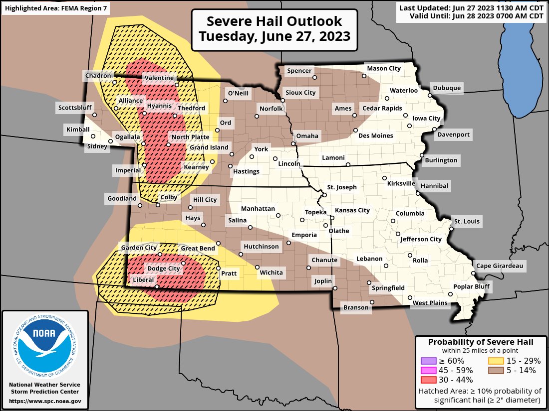 Jayson Prentice on Twitter "[27 June 2023] Severe weather appears