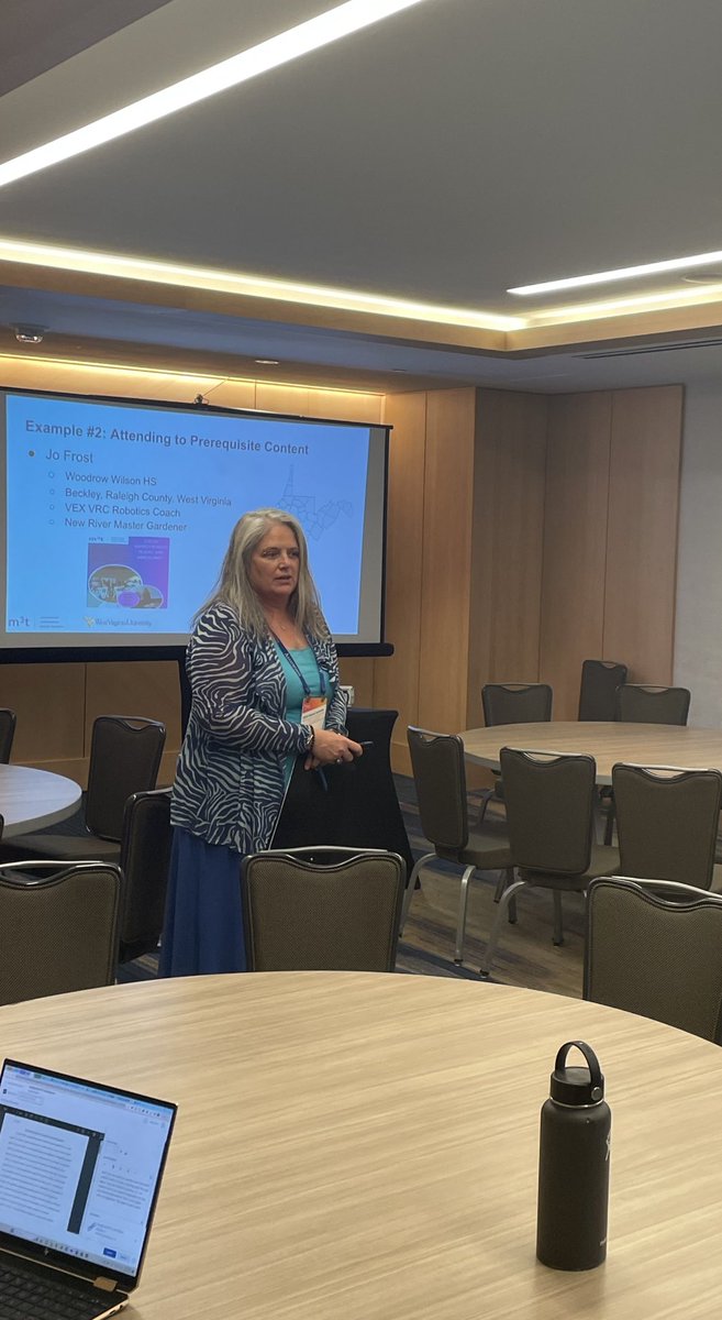 Always a pleasure to share our work at the @NoyceProgram Summit #Noyce2023. This morning, Annie Vopal (@anners_v), Jo Frost (@wvmountainmath), and Dr. Matthew Campbell (@mp_campbell) shared how we use practical measurement and data across our teacher-led improvement network.