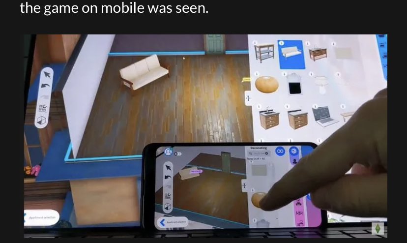 crstevens_'s tweet photo. @chamchomp @TheSimCommunity I could be wrong but my understanding was that it has been designed to be accessed and played on mobile as well as pc? and if that’s the case my concern lies with the fact it might not be as detailed and in depth as I’d like it to be. Could be wrong though and I’d like to be! https://t.co/Z0Q3XhBTPb