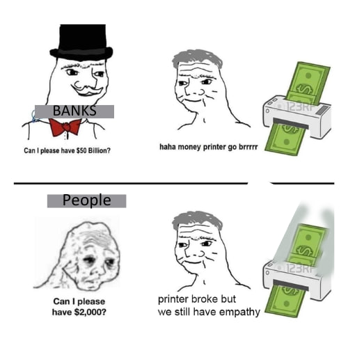 Brrrrtweets's tweet photo. Huge competition time. 
50% of tomorrows airdrop will be airdropped to the top 3 memes / video tweets about our Moonprinter on Twitter.

Tag us and drop them in our Telegram so we can push them together.  Let's Go Wojaks!

$BRRR #MoonprintergoesBRRR
