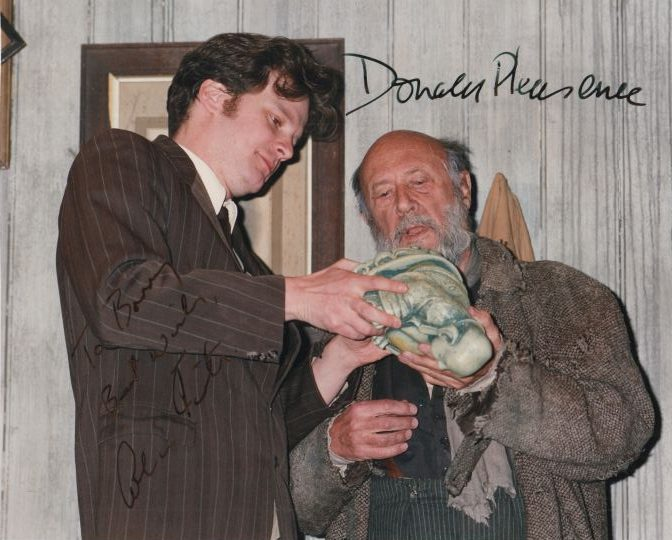 firthening's tweet photo. a young alien with donald pleasence in the caretaker play https://t.co/eHz6Bzks6W