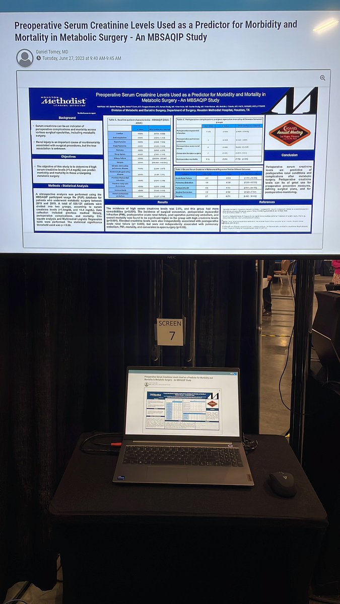 Hey y'all! Swing on by and watch the work my team and I have crafted! #ASMBS2023 💪🔥 @ASMBS'