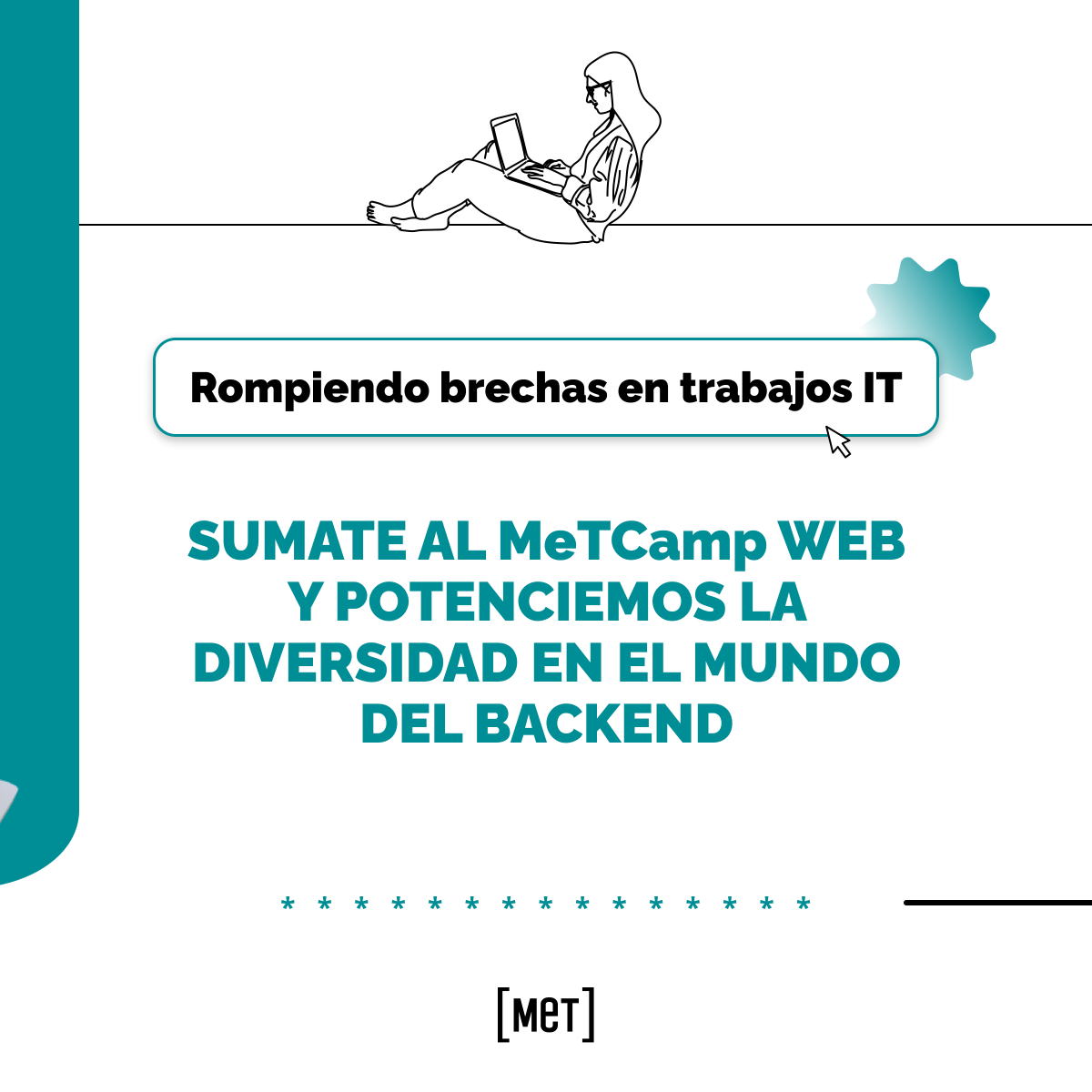 comunidadmet's tweet photo. ¡Potenciamos la inclusión de más mujeres y diversidades en el mundo de la programación! 💥

😉 ¡Sumate a codear en java!

⚡ Comenzamos el sábado 1 de julio  hasta el 5 de agosto, en el horario de 10 a 14 h. Modalidad virtual. Inscribite aquí https://t.co/wjWU6rUSyK https://t.co/abZVfMISK0