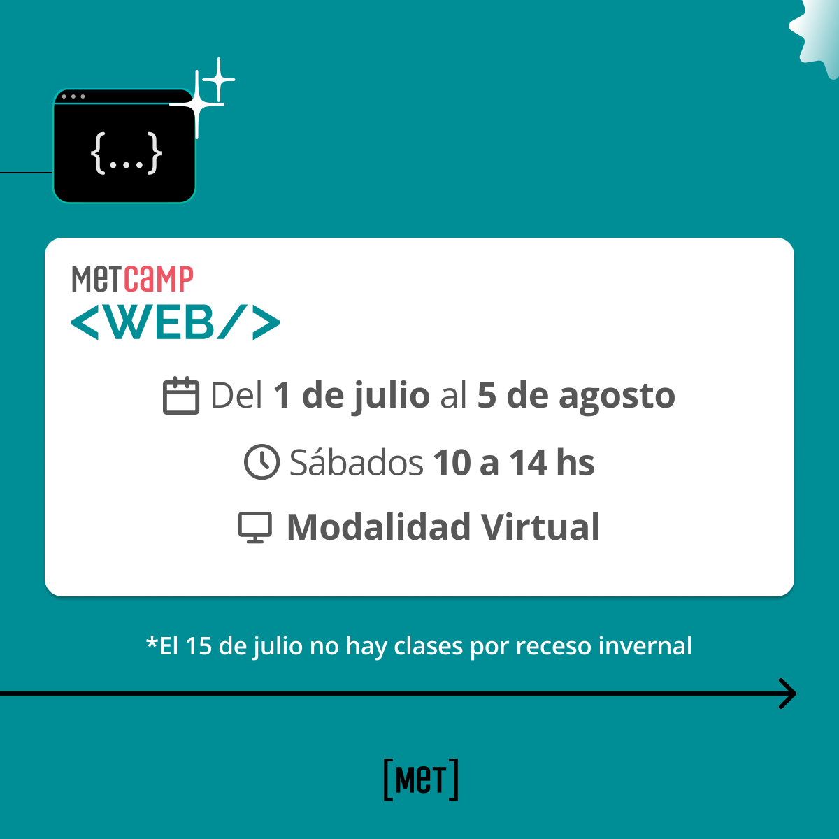comunidadmet's tweet photo. ¡Potenciamos la inclusión de más mujeres y diversidades en el mundo de la programación! 💥

😉 ¡Sumate a codear en java!

⚡ Comenzamos el sábado 1 de julio  hasta el 5 de agosto, en el horario de 10 a 14 h. Modalidad virtual. Inscribite aquí https://t.co/wjWU6rUSyK https://t.co/abZVfMISK0