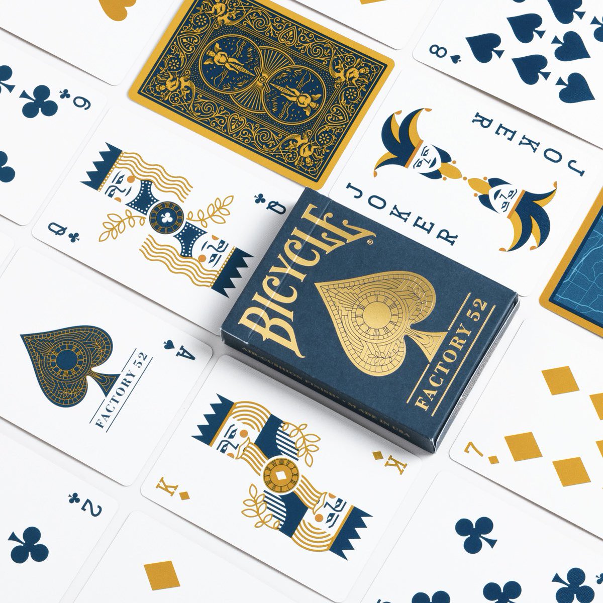 cardtopiaworld's tweet photo. MAY 2023: @bicyclecards Launch a limited-edition deck that was created to celebrate the redevelopment of #Factory52. The deck was sold in 45mn. https://t.co/iX2lzORgA3