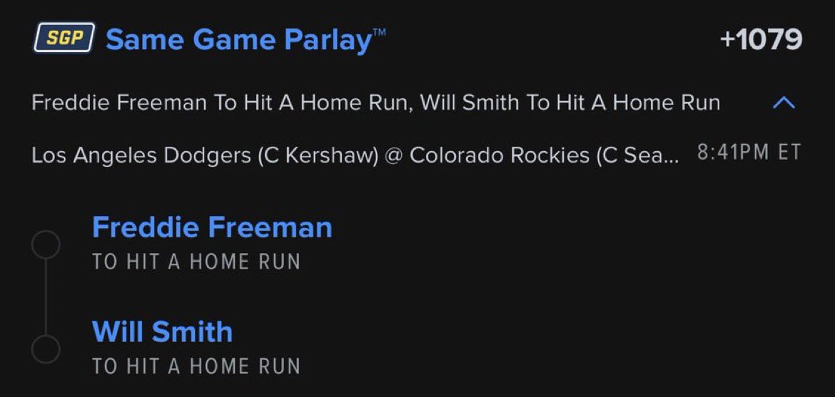 AsPicks1's tweet photo. 💣 Dinger Collab w | @TheParlayPlug 🔌

⚾️FREEMAN | SMITH 

Like it up if you’re riding. LETS CASH

$25 to someone after we cash LFG https://t.co/vZetEyNloa