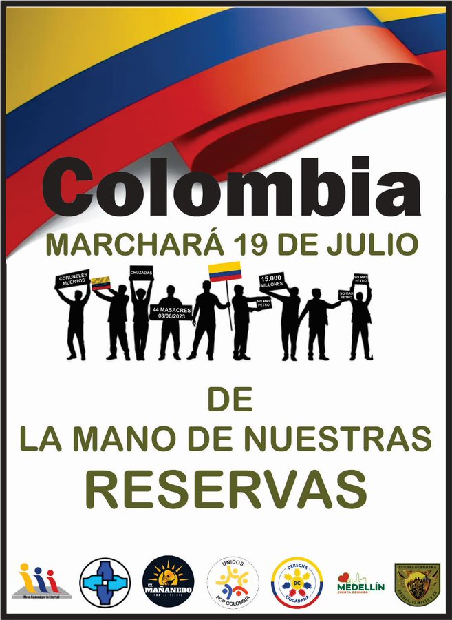 MarxCarl7's tweet photo. Es una marcha de vida o muerte O detenemos a este maligno gobierno, o marchamos por el tapón del darien a vivir a EEUU.

19  de JULIO