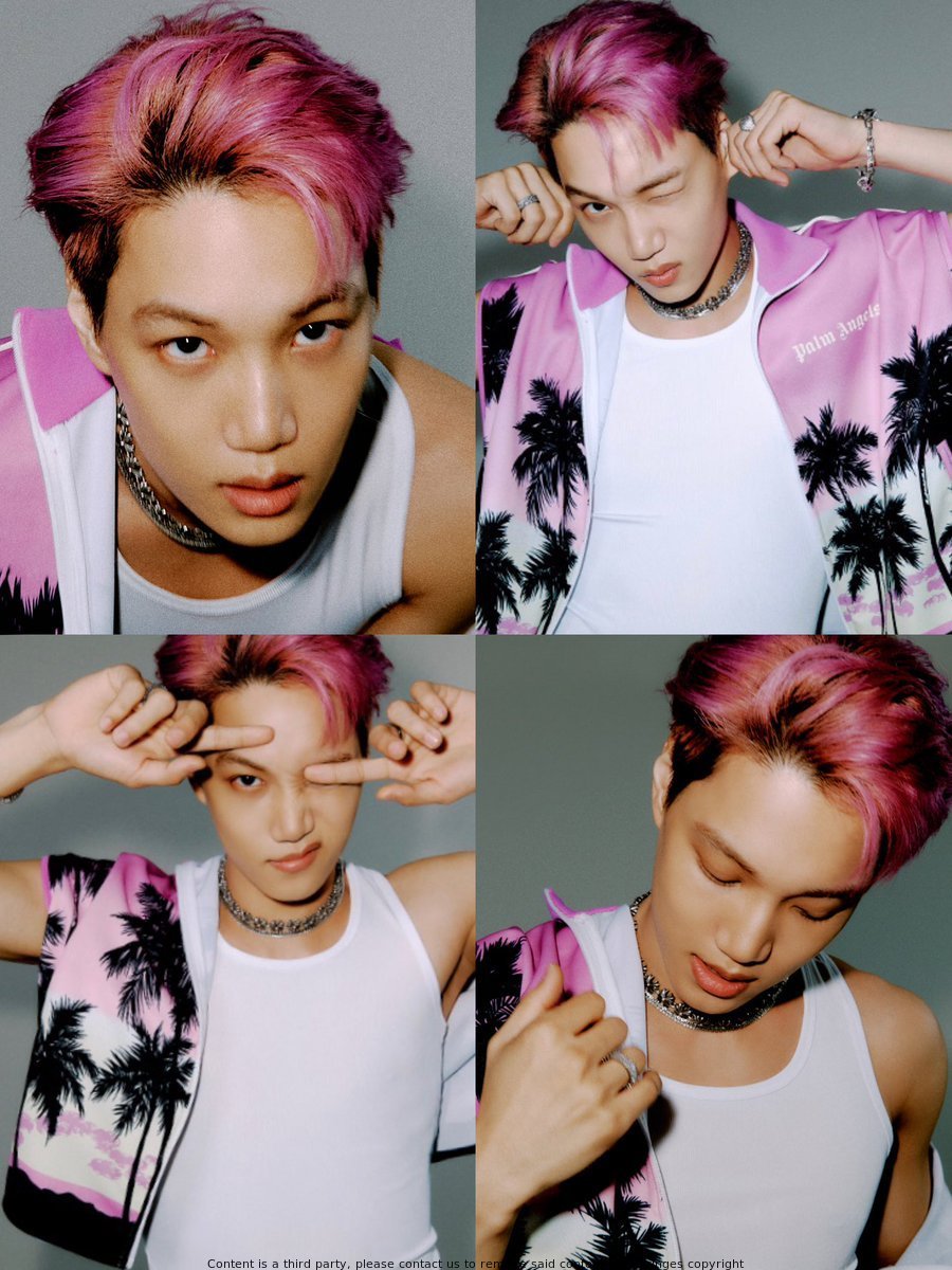 PAOLAMCGUIRE5's tweet photo. Hey guys, have you seen Kim Jongin's pink hair? 🔥 He's definitely slaying the look! Speaking of slaying, check out my #1 AppStore app TEMU using code <208942182> and get up to $20 in cash rewards for searching it. Don't miss out on this opportunity 😎 https://t.co/i7xqUl5G1X