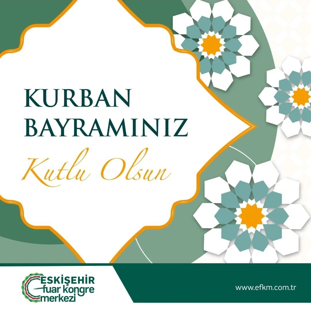 Sağlıklı, mutlu ve umut dolu bayramlar… #kurbanbayramı #eskişehir #iyibayramlar