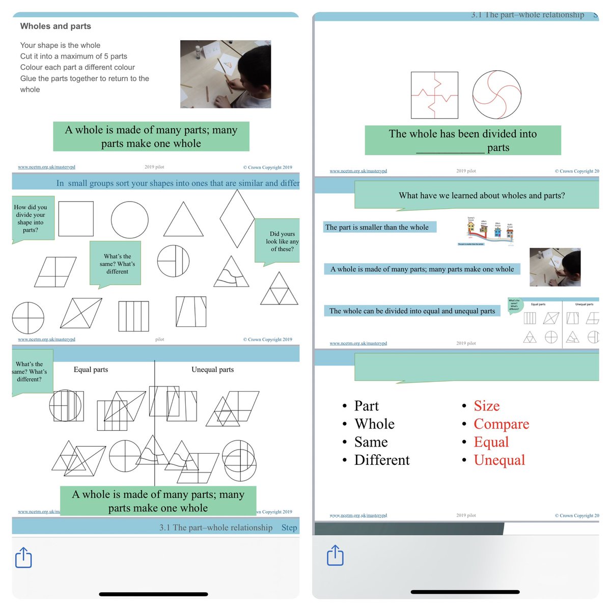 Absolutely😍exploring fractions <a href="/StMarysSale/">St Mary's Sale</a> with your amazing class. The first of many TRG’s as our fabulous #masteryreadiness group moves to #development. Each school’s celebration presentation was so moving. Grateful I’ve been on the journey with you all <a href="/TuringNW/">Turing NW Maths Hub</a> <a href="/NCETM/">NCETM</a>