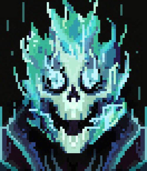 #NewNFTProfilePic 
#NewOrdinalProfilePic

Today is a legendary day. Our artist <a href="/Skullx_666/">666</a> has made me a 1/1 genesis pixel skull.

To celebrate this historic occasion I’ve inscribed it on a block 9 sat. 

Committed to a future backed by #bitcoin

LFG. 

ord.io/13908054
