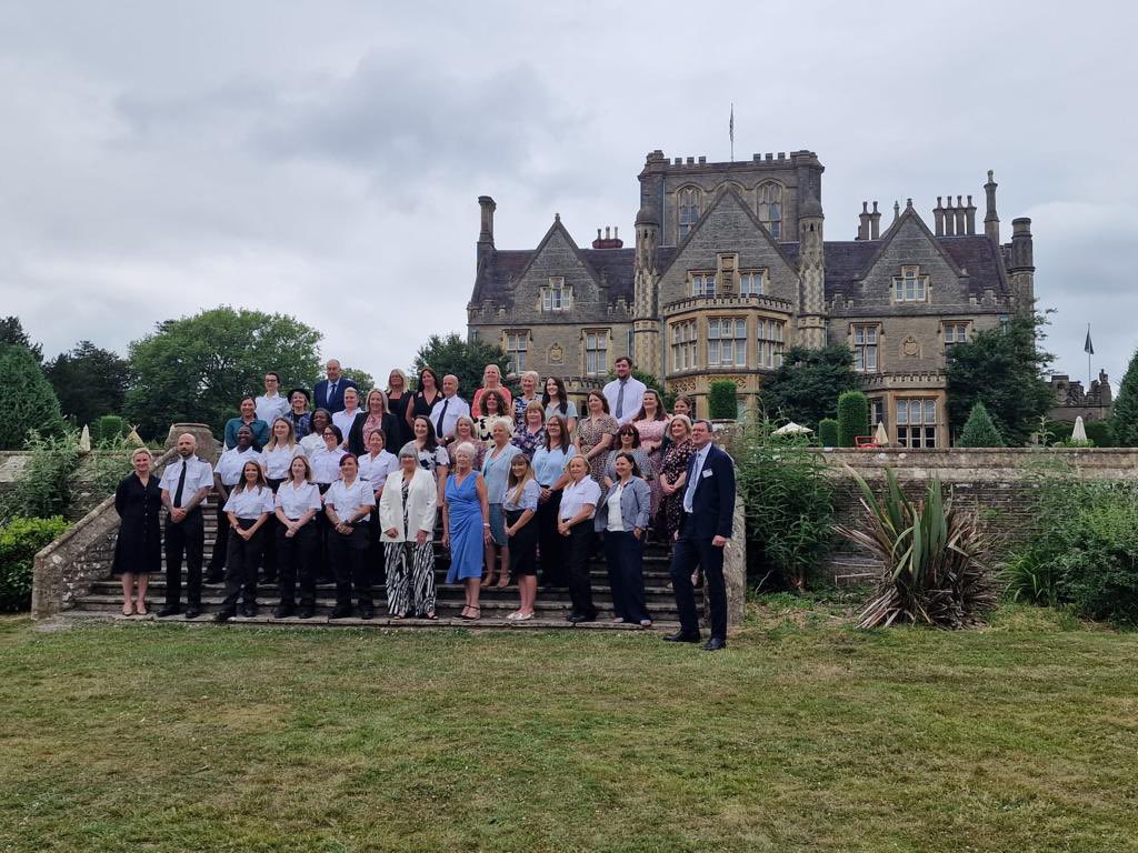 Getting ready for the big event - HMPPS Awards. Here’s a group photo of the finalists taken earlier. For all you East of England followers Bernie is on the back row in the green dress. She’s got a great chance - Go Bernie.