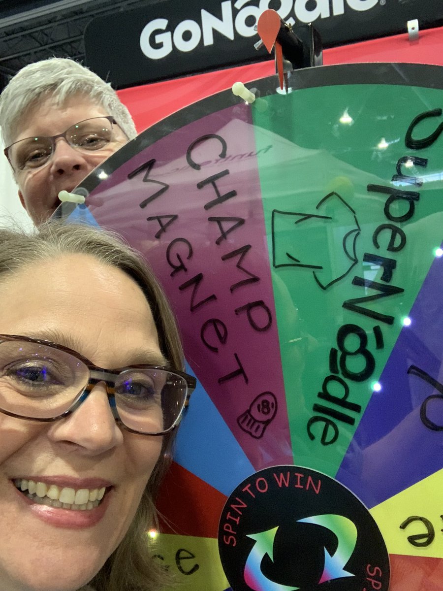 mswhiteTeachATL's tweet photo. Hey @GoNoodle! I had some fun learning about #SuperNoodle at your booth! #ISTELive23 https://t.co/rUml9cF2R8