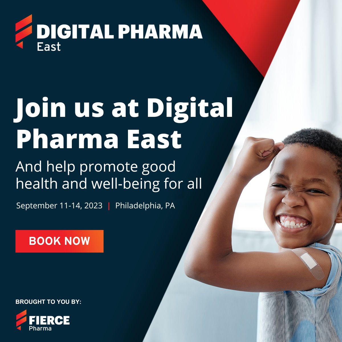 FiercePharmaMkt's tweet photo. 📢 Exciting News! From now until the end of July, we will donate a portion of each paid #DPEAST registration feesto an organization that provides lifesaving supplies to children in underserved communities 👉 Register here: https://t.co/E3YZbhvae0 #WeAreFierce #MakeADifference https://t.co/MhT5xD22IJ