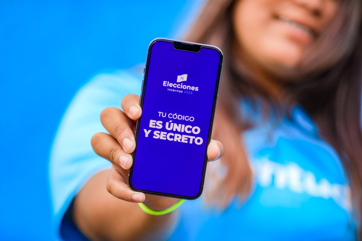 nuevasideas's tweet photo. Al momento de empadronarte recibirás un código SECRETO en tu número de teléfono personal. 

⚠️ Recuerda NO COMPARTIRLO con nadie para que puedas votar en nuestras próximas Elecciones Internas el 9 de julio. https://t.co/hE7azkqhF8