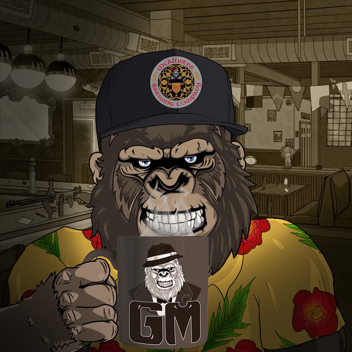 Stank Ape Speak Easy tweet media