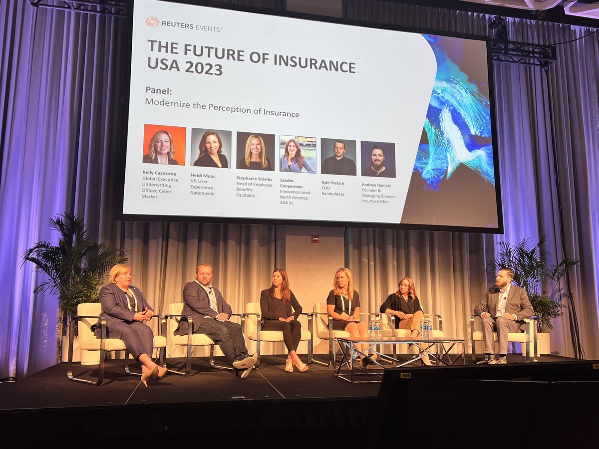 “The best way to modernize the perception of insurance is by changing the narrative,” says Kelly Castriotta #FOIUSA