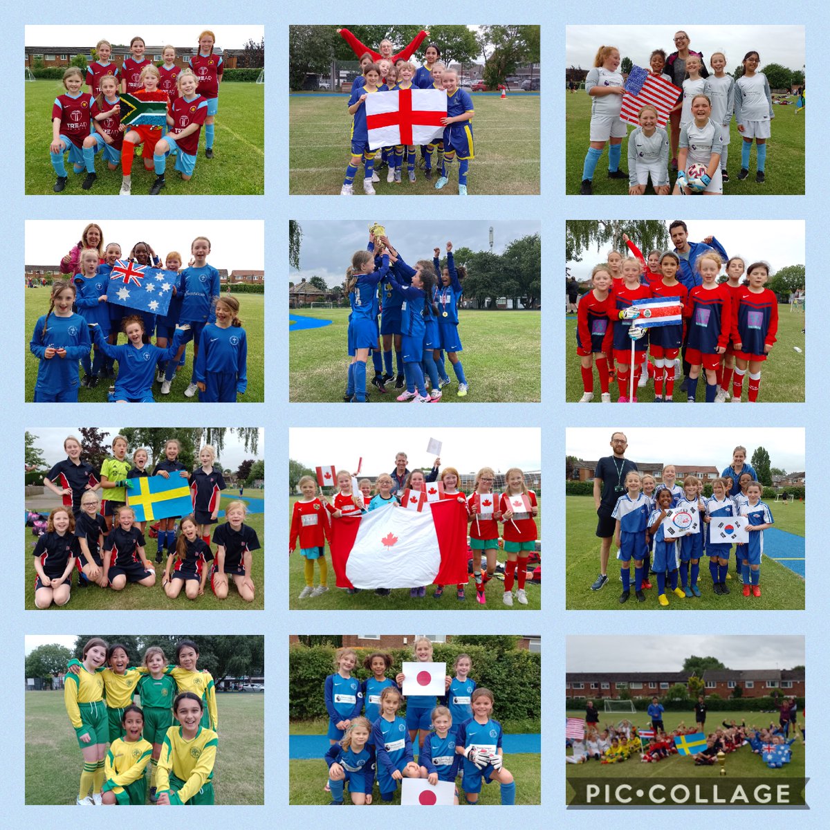 Fantastic afternoon at the Altrincham Y3/4 Girls World Cup. Very well done to all teams. Congrats 🏆 <a href="/ACEpeandsport/">ACE PE and Sport</a> 🇯🇵 and  big  thanks  to  hosts  <a href="/HeyesLane/">Heyes Lane Primary School</a> Great  flags  everyone!  #WWC2023🇯🇵🇸🇪🇰🇷🇳🇿🇨🇦🇺🇸🇿🇦🇨🇷🇦🇺🏴󠁧󠁢󠁥󠁮󠁧󠁿